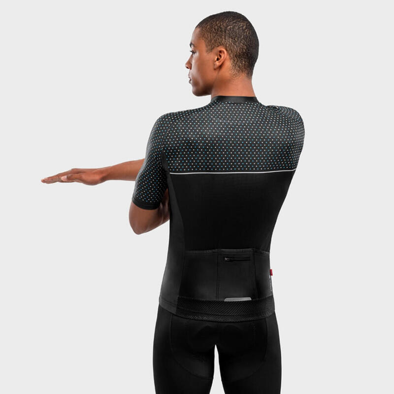 Camisola de ciclismo manga curta homem M2 Mount Evans SIROKO Preto