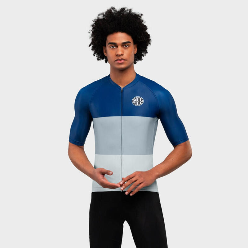 Herren Radsport kurzärmeliges radtrikot für M2 Riedberg SIROKO Blau