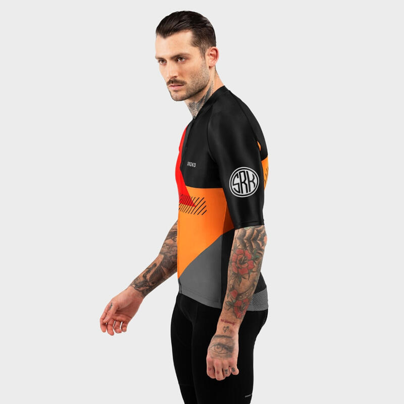 Camisola de ciclismo manga curta homem M2 California SIROKO Laranja Vivo