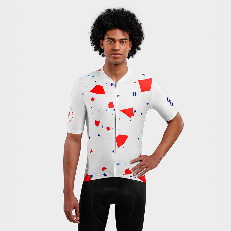 Camisola de ciclismo manga curta homem M2 Epic Race SIROKO Branco