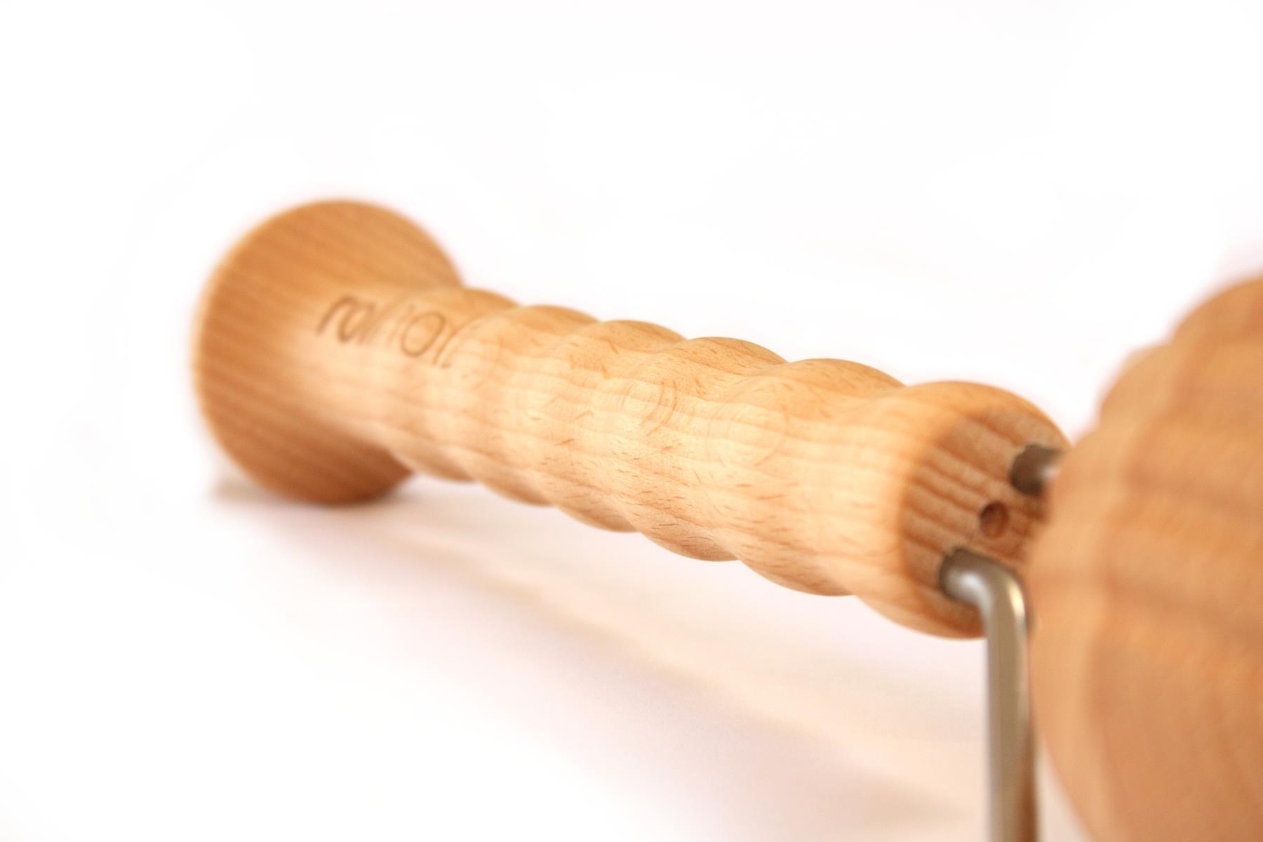 Faszienroller aus FSC zertifiziertem Holz - ROLLHOLZ 3/4
