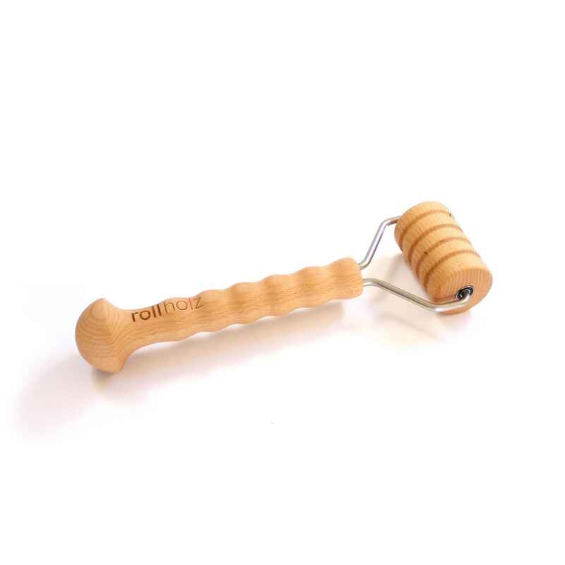 Faszienroller (flach) aus FSC zertifiziertem Holz - ROLLHOLZ