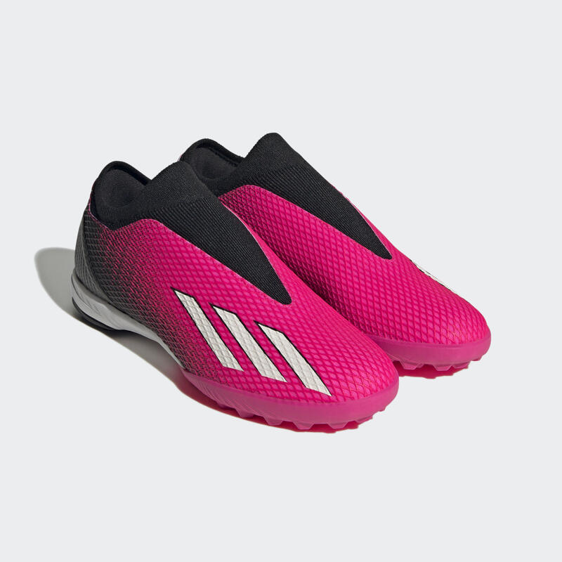 Zapatilla de fútbol X Speedportal.3 Laceless moqueta