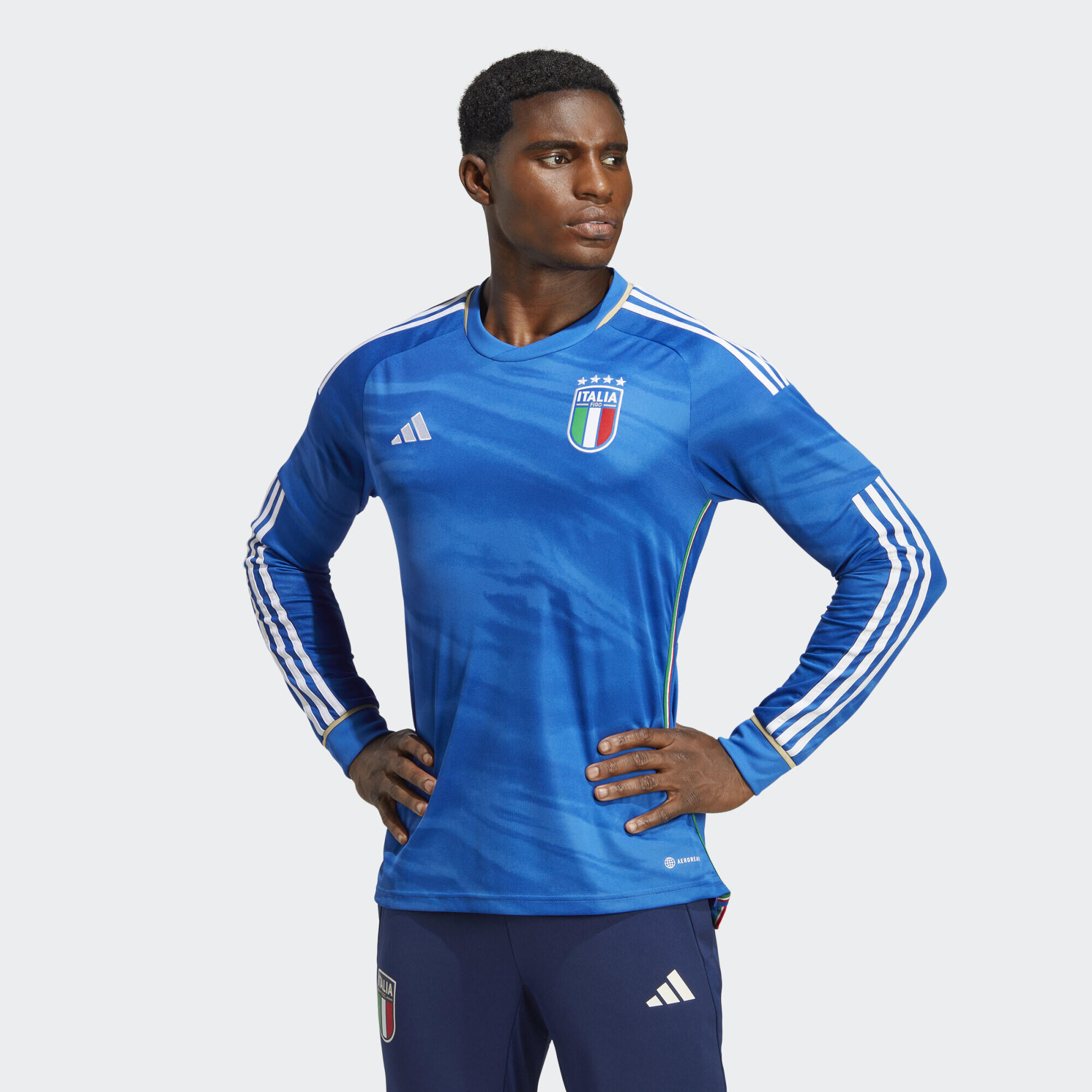 ITALY LONG-SLEEVED HOME JERSEY 2023