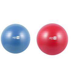 Fitball Pelota Pilates Resistente Talla M - 65 cm Turquesa - Decathlon