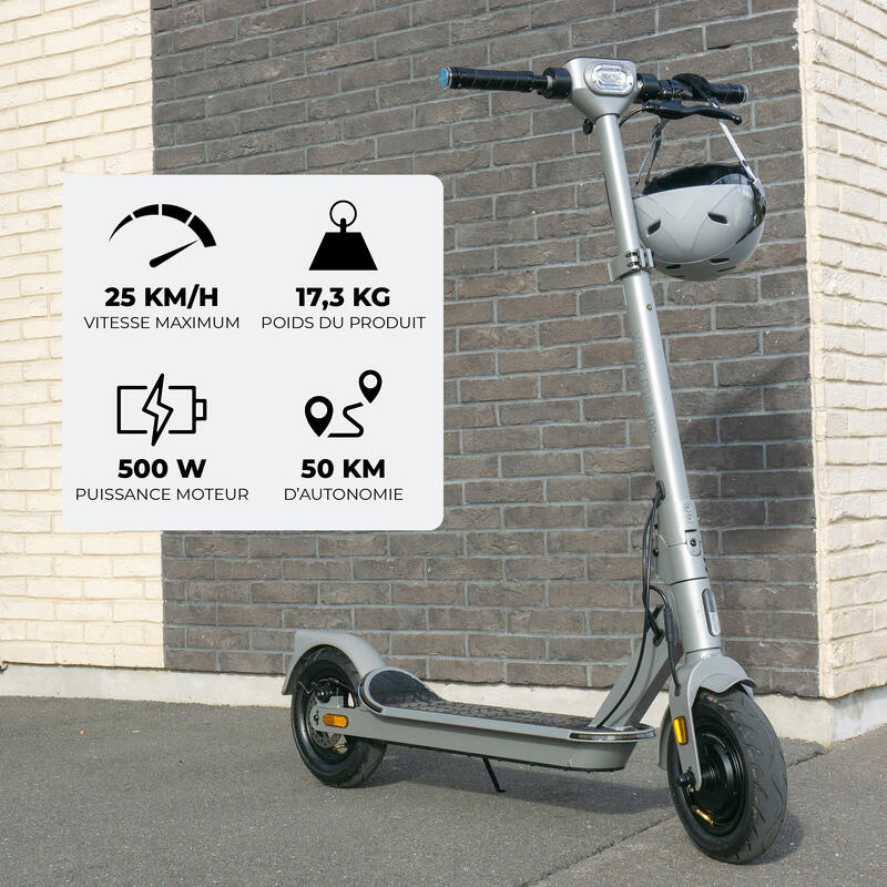 100C Signature elektrische scooter - 50km bereik - met richtingaanwijzers