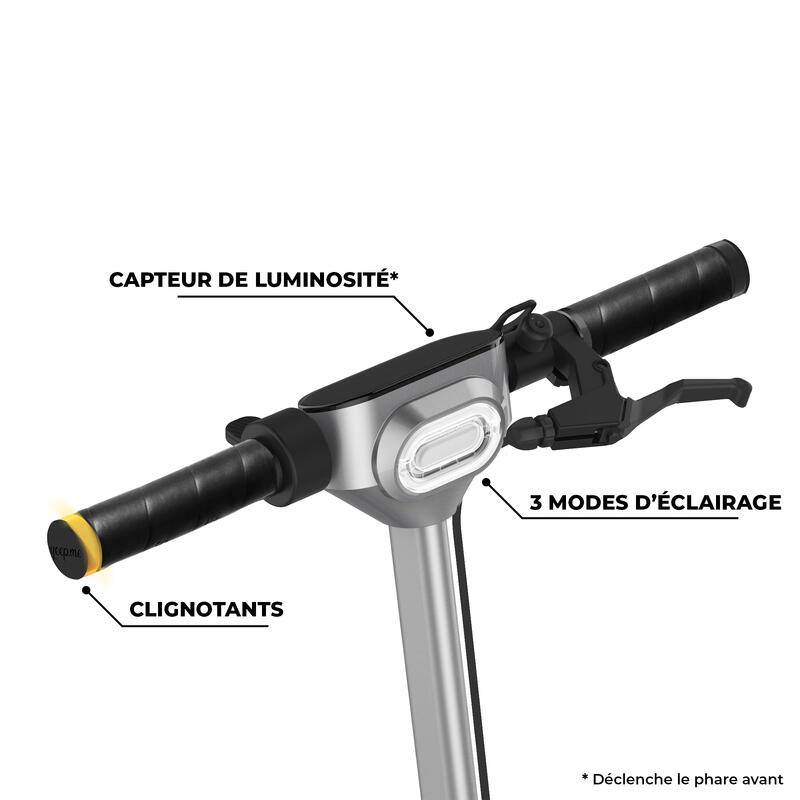 Trottinette électrique 100C Signature- Autonomie 50km - avec clignotants