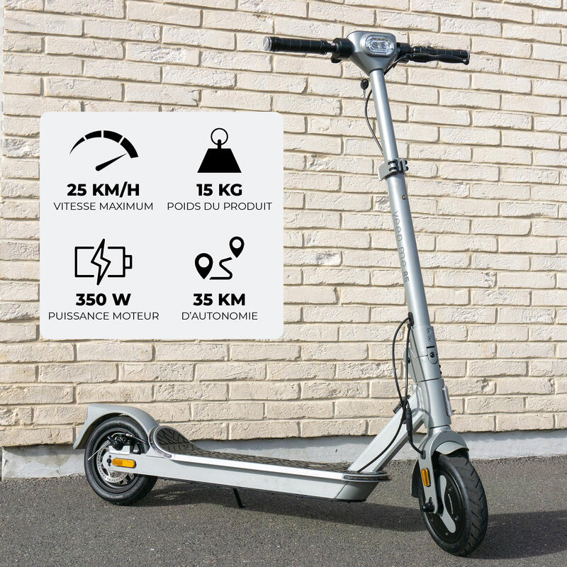 Elektrische scooter 85 Signature - Bereik 35km - MET KNIPPERLICHTEN