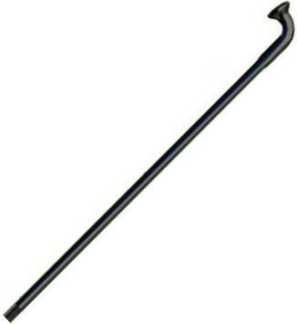 Raggi Alpina 280 mm 13G (2,33 mm) FG 2,6 - nero - 144 pezzi. 2/3