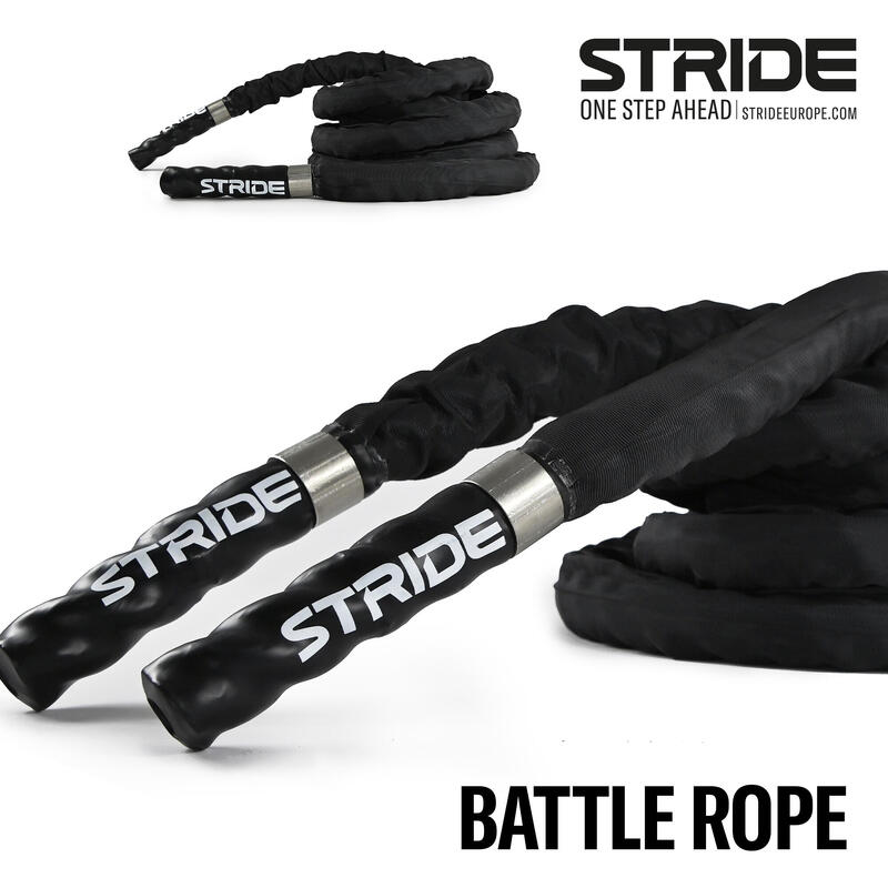 Battle Rope - Cuerda fitness - 9 metros - Negro