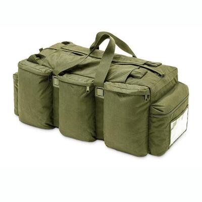 Zaino borsone da viaggio - 100 litri - con 6 scomparti - Verde