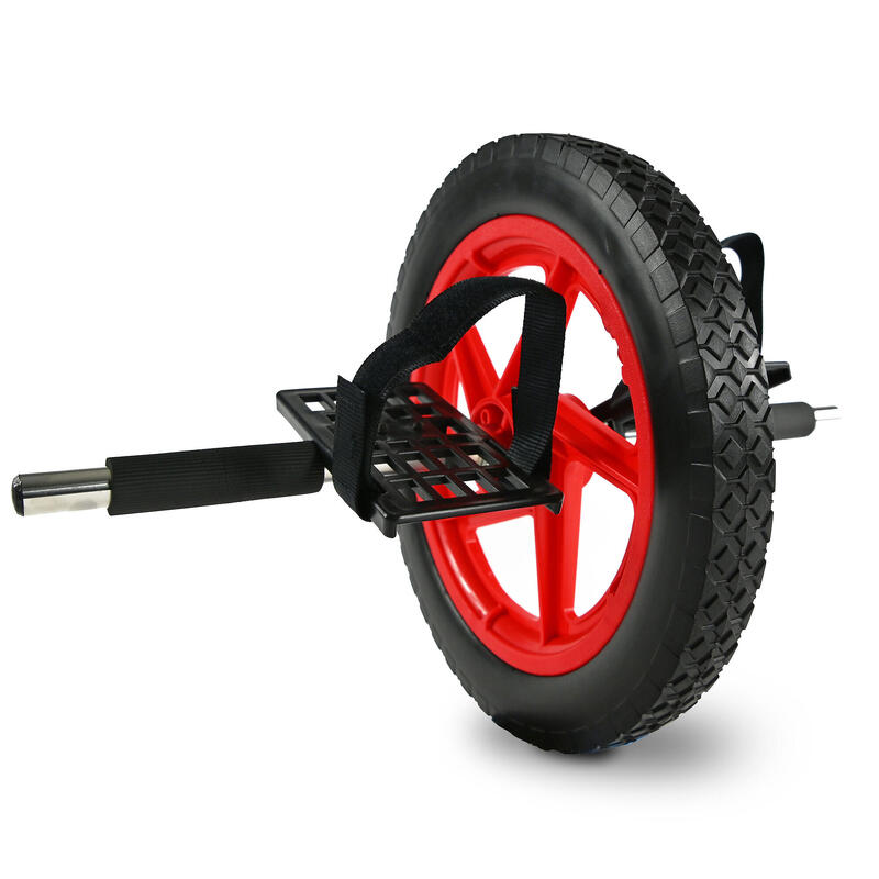 Ab Roller - Ab Roller - Con asas - Negro, Rojo