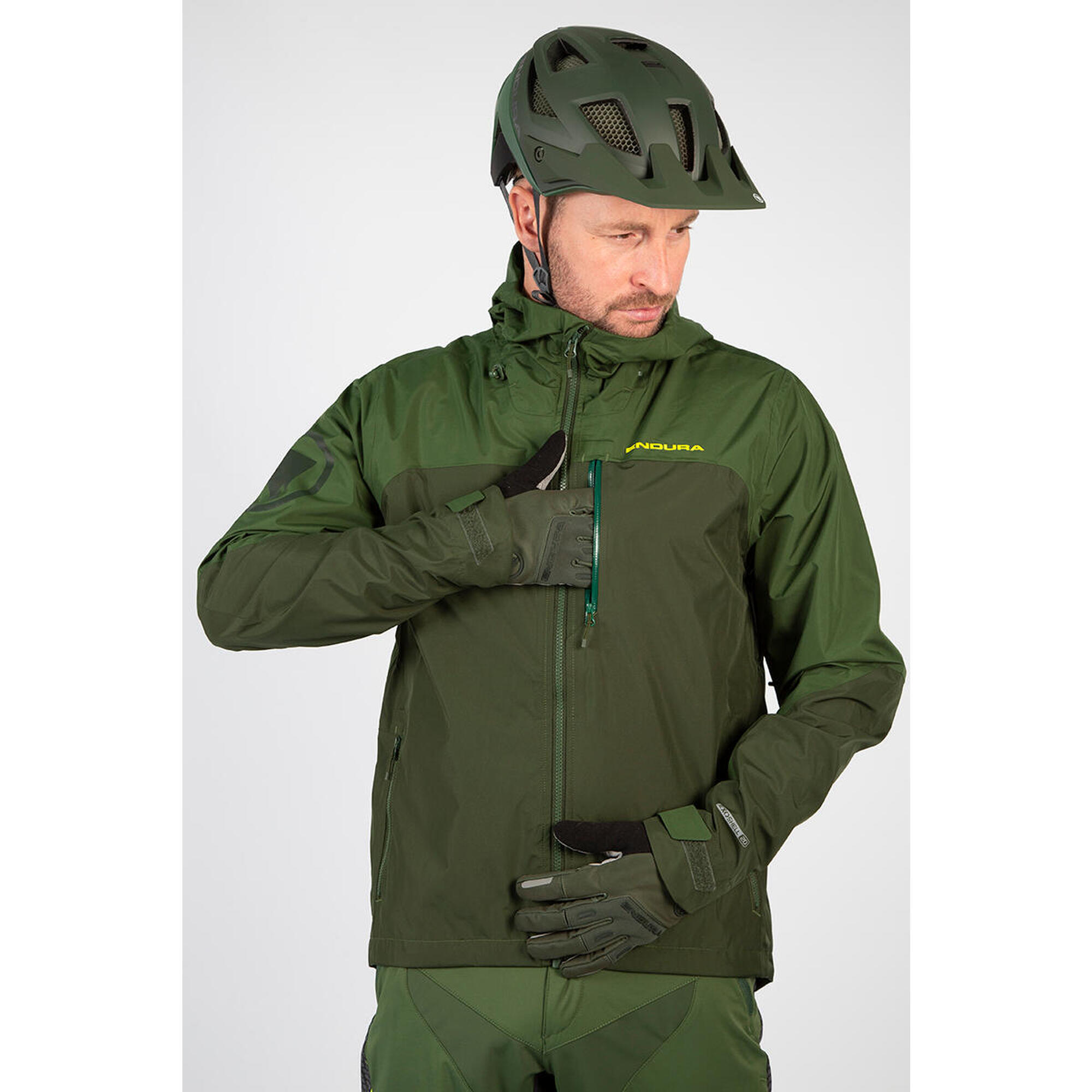 Guantes Ciclismo Endura Invernales cortavientos Negro Decathlon