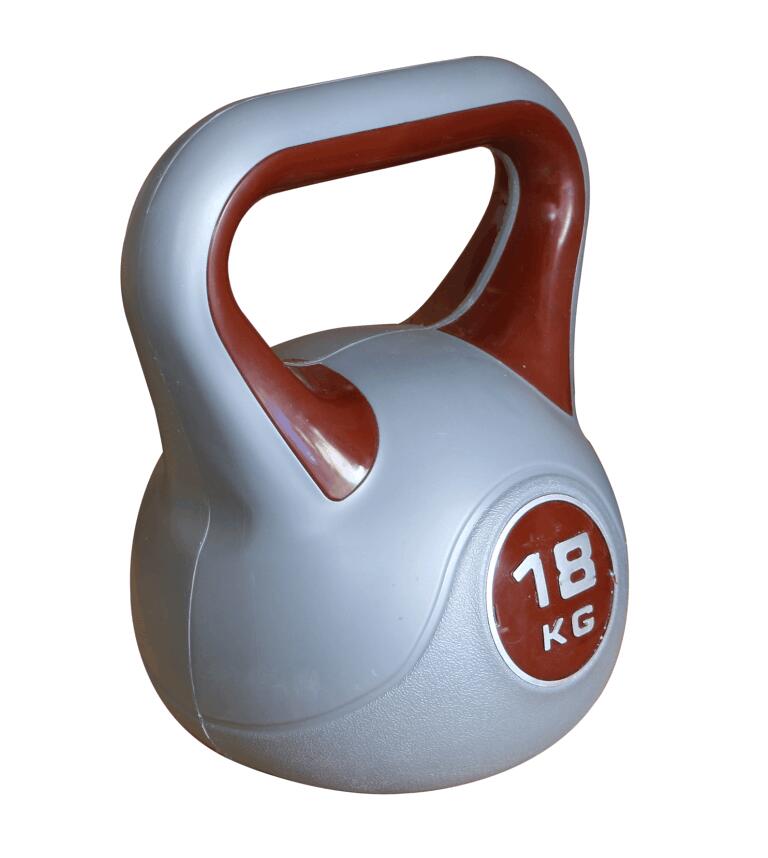 Kettlebell de vinil 18kg 2/4