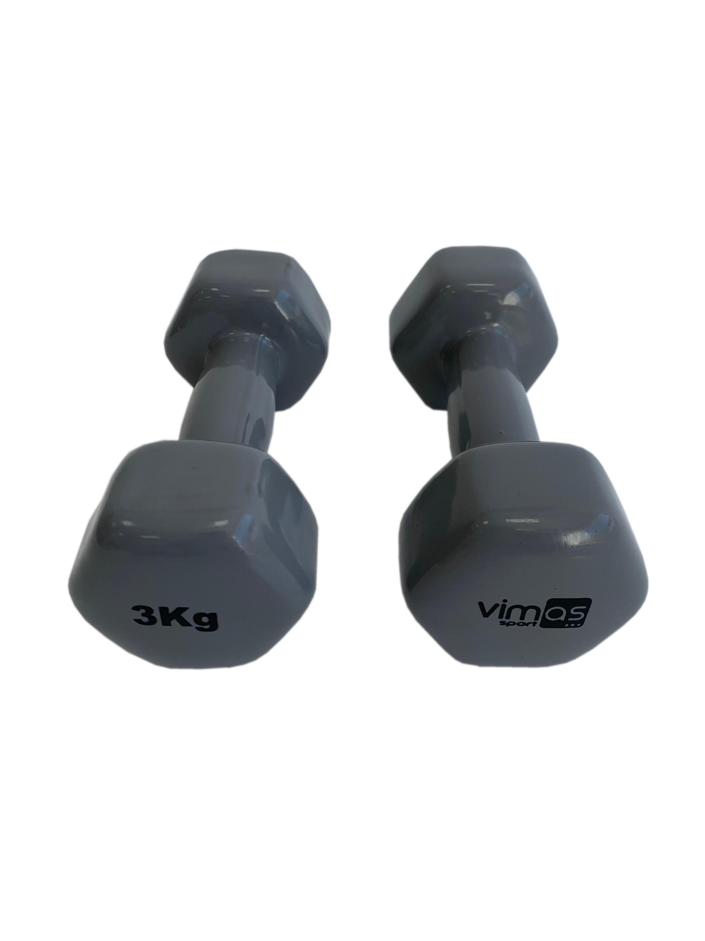 Pesas De Vinilo 3 kg.  Set 2 unid. 2/2