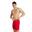 Arena Team Swim Jammer Solid Red