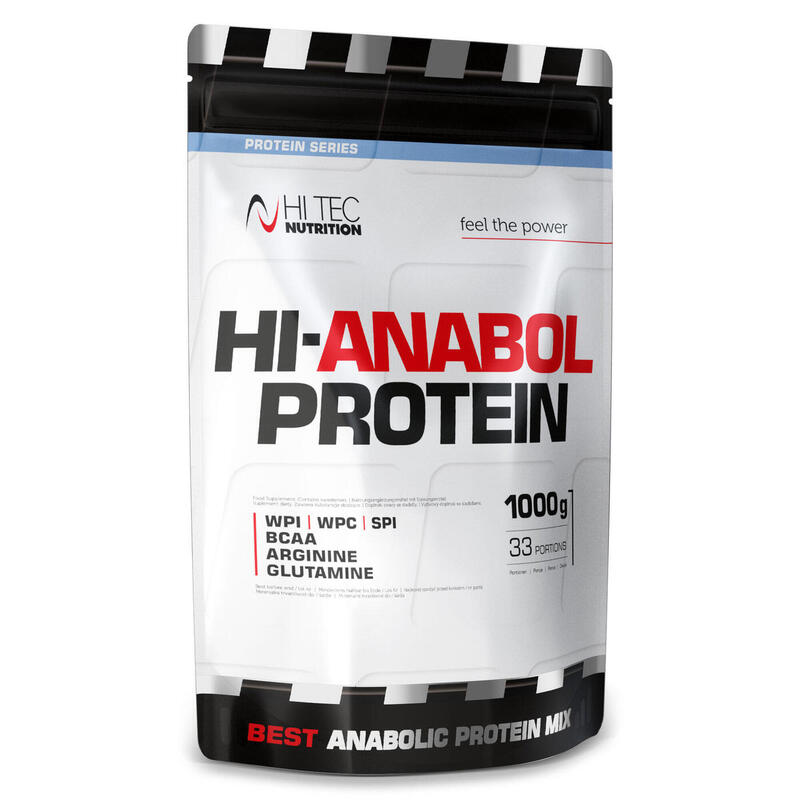 HI TEC Hi-Anabol Protein 1000g Truskawka