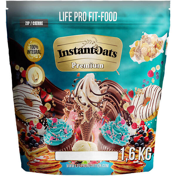 harina Life Pro Fit Food Instant Oats Premium 1.6kg