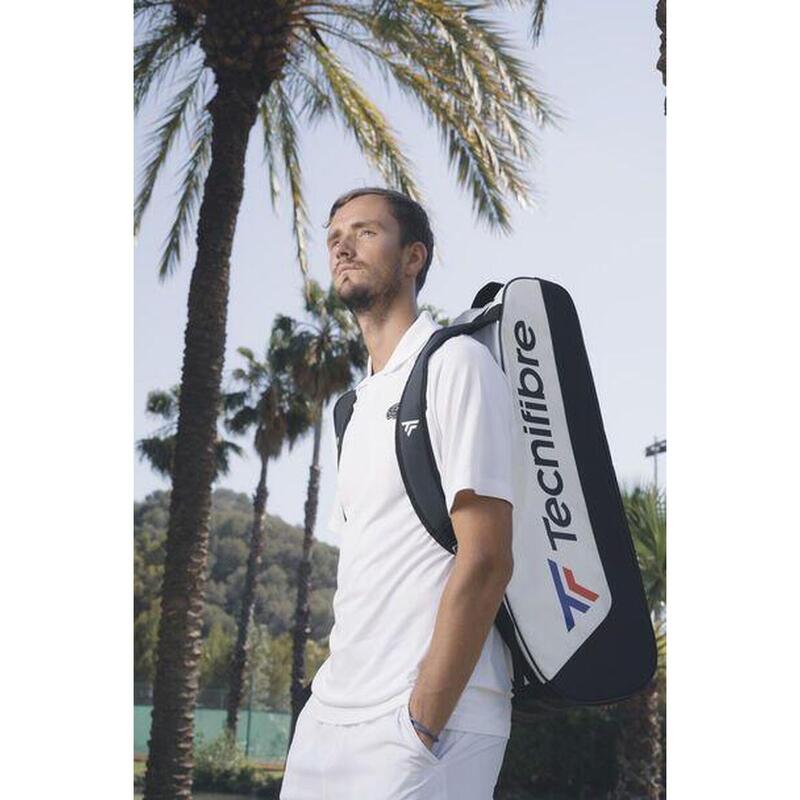 Erwachsene Tennis Tennisschlägertasche - Tour Endurance X 12, weiß