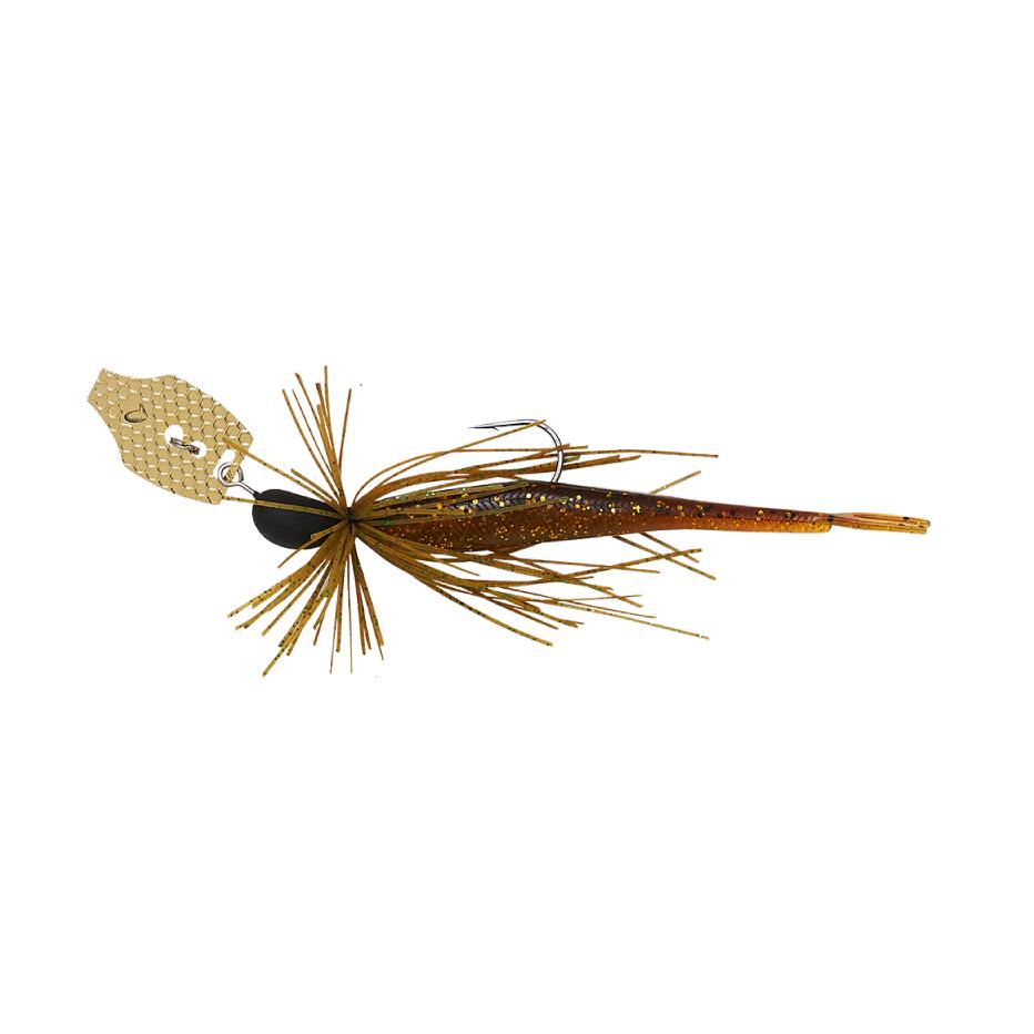 SAVAGE GEAR Chatterbait Savage Gear Crazy Swim Jig 16,5 g (16,5 g – 12,5 cm – Motoröl)