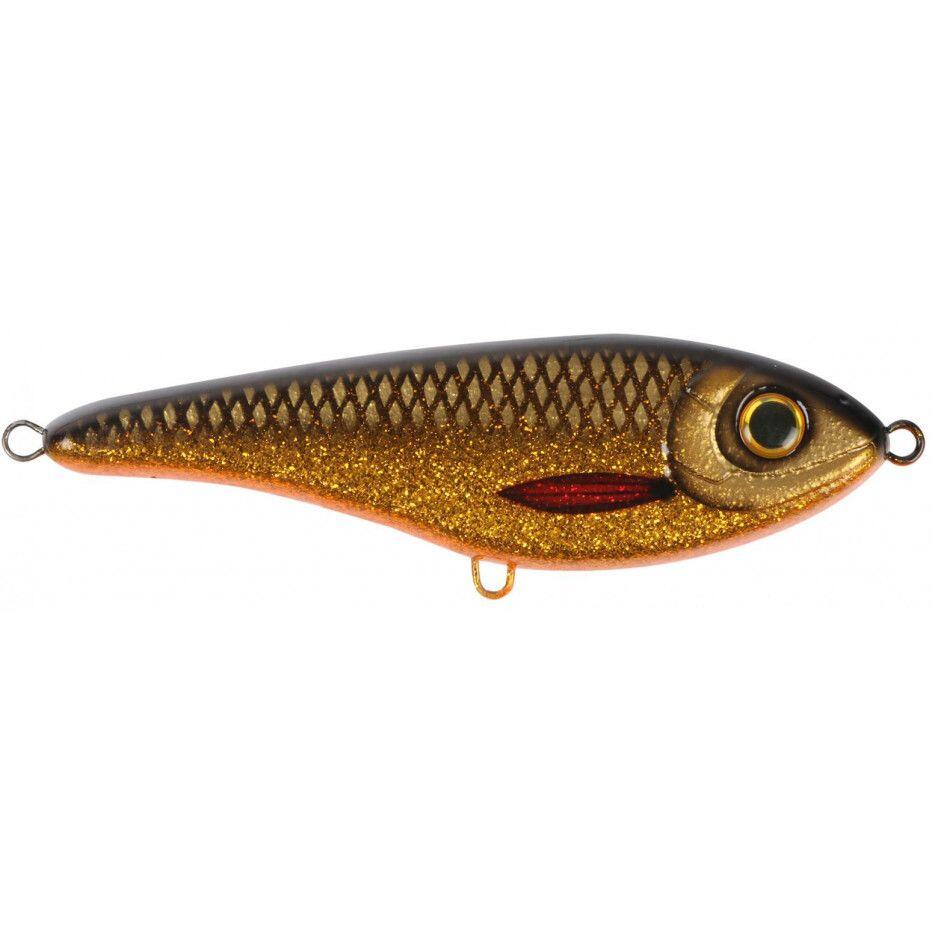 Cwc - Leurre Jerkbait Cwc Buster Ii 12cm (768 - Golden Roach) - Poisson Nageur - Jaune - Taille Unique - Decathlon