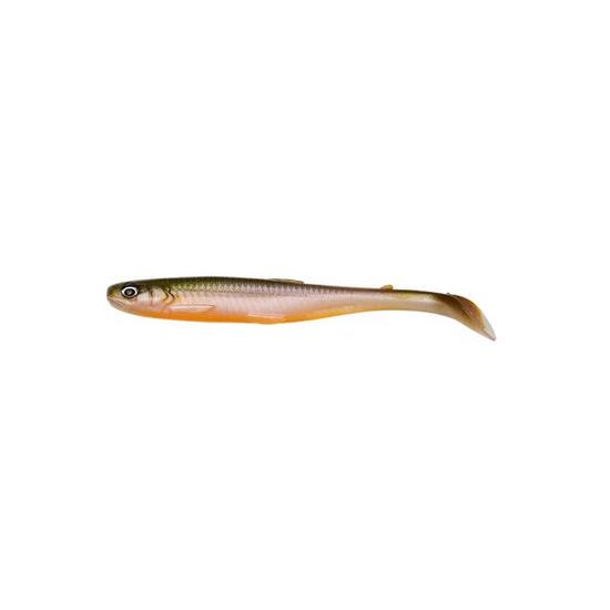 Leurre souple Savage Gear Slender Scoop Shad 13cm (12g - 13cm - Olive Pearl)
