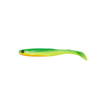 Leurre souple Savage Gear Slender Scoop Shad 13cm (12g - 13cm - Green Silver)