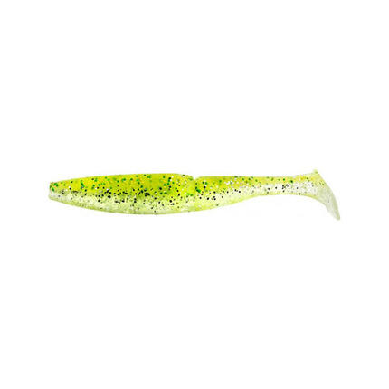 Leurre Souple Sawamura One Up Shad 4 pouces - 8,4cm (129 - Clear Blue)