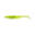 Leurre Souple Sawamura One Up Shad 4 pouces - 8,4cm (107 - Yellow Chart Glitter)