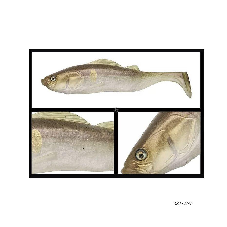 Señuelo Soft Adusto Pick Tail Swimmer 18cm (205 - Ayu) 1/1
