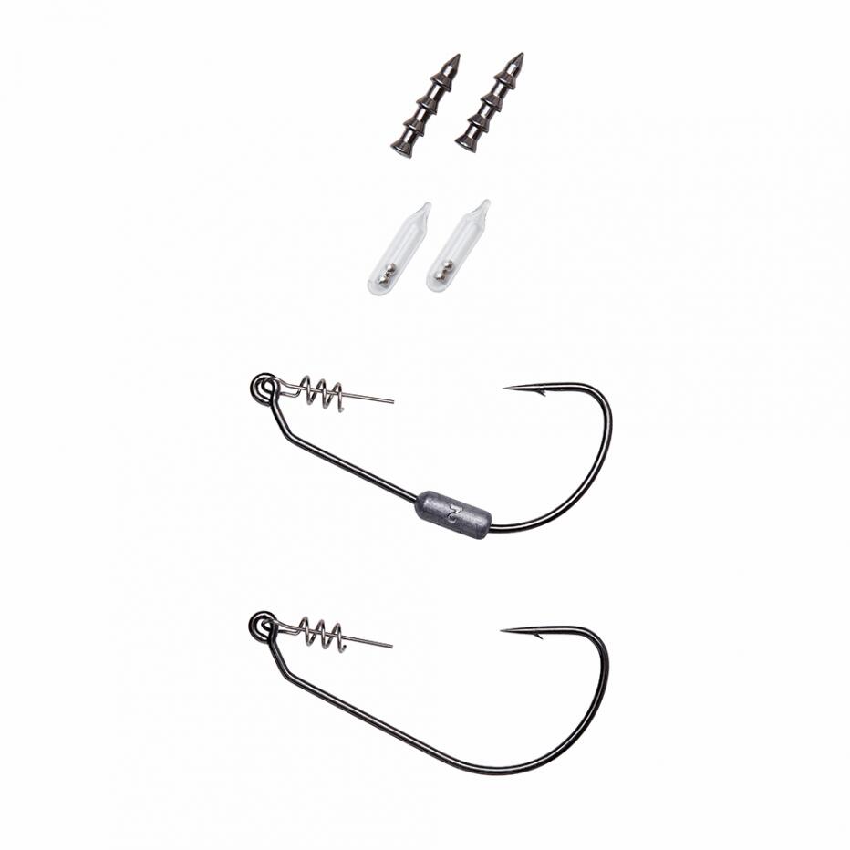 Savage Gear Gravity Stick Mini Kit 12 cm - Pack 6 leurres blancs 2/2