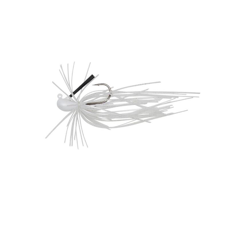 SKIRT FLIRT JIG SAVAGE GEAR 6CM/4G SINKING WHITE PEARL