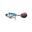 Poisson Nageur Savage Gear Fat Tail Spin 5,5cm (Blue Silver Pink - 9g - 5,5cm)