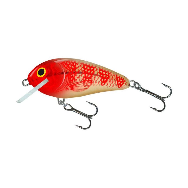 Poisson Nageur Salmo Butcher Floating 5cm (Golden Red Head)