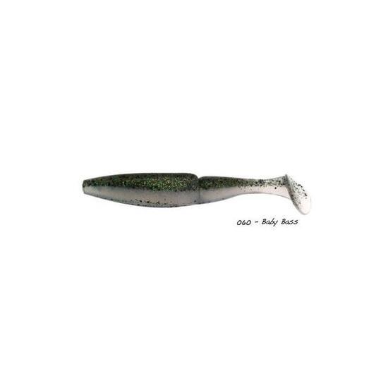 Leurre Souple Sawamura One Up Shad 5 pouces - 10,6cm (060 - Baby Bass)
