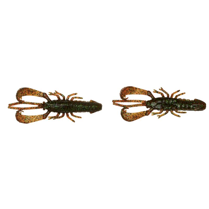 Leurre Souple Savage Gear Reaction Crayfish 7,3cm (Green Pumpkin)