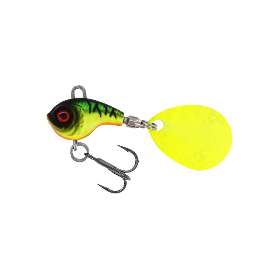 DROPBITE TUNGSTEN SPIN TAIL JIG 2,2CM 18G FIRETIGER 1/3