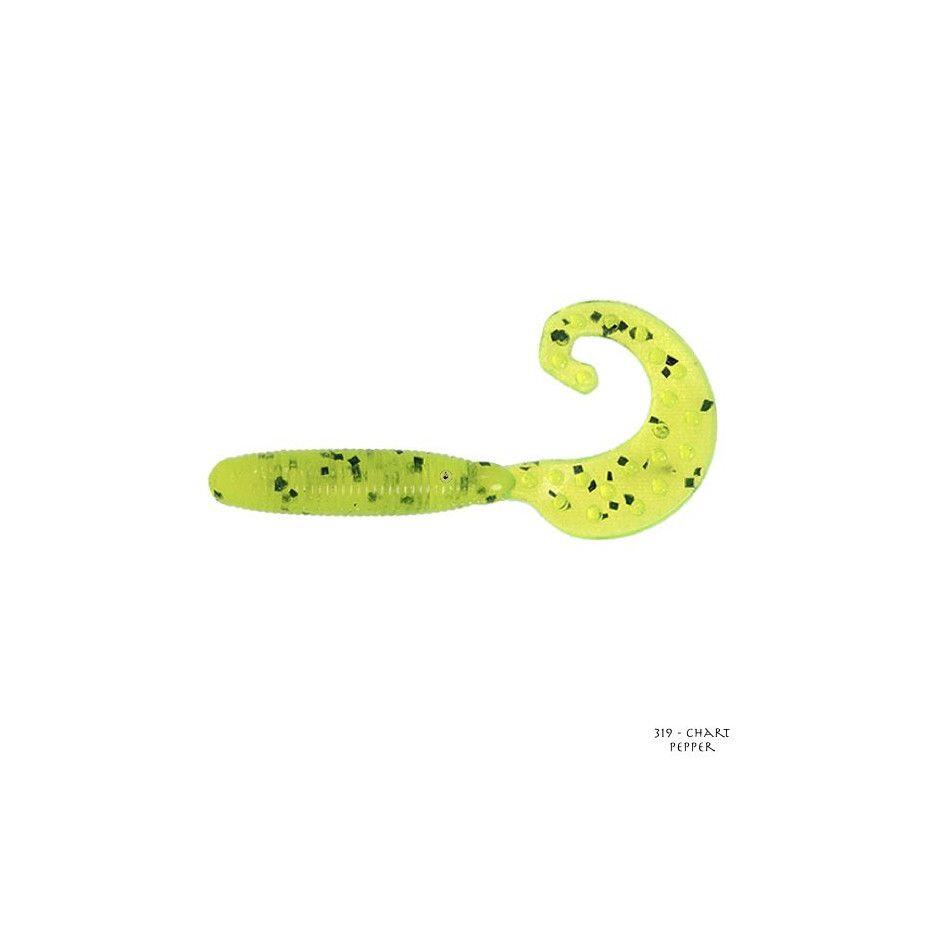 Reins - Leurre Souple Reins Fat G Tail Grub Mini 5cm (419 - Chart Pepper) - Leurre Souple - Vert - Taille Unique - Decathlon