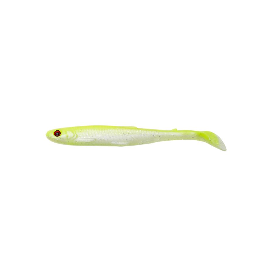 Savage Gear - Leurre Souple Savage Gear Slender Scoop Shad 9cm (4g - 9cm - Lemon Back) - Leurre Souple - Jaune - Taille Unique - Decathlon