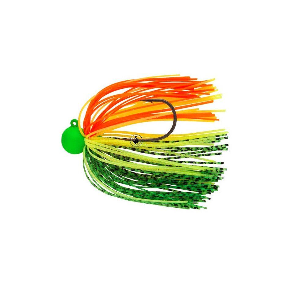 Leurre Daiwa Tournament Rubber Jig SAQ SAS RH (10g - Green Yellow Orange) 1/1