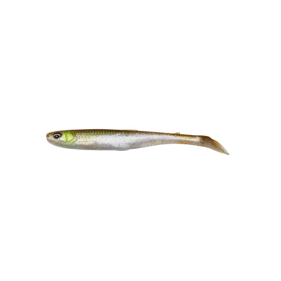 Savage Gear - Leurre Souple Savage Gear Slender Scoop Shad 9cm (4g - 9cm - Green Silver) - Leurre Souple - Vert - Taille Unique - Decathlon