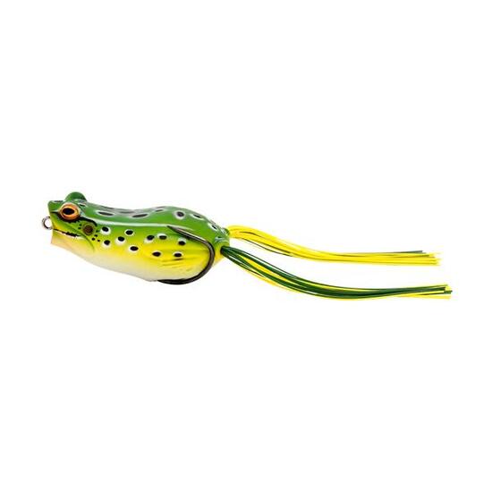 Leurre Souple Savage Gear Hop Popper Frog 5,5cm (15g - 5,5cm - Green Leopard)