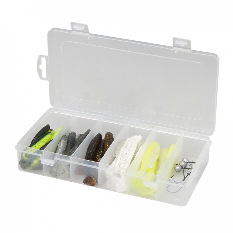 Kit Leurres Souples Savage Gear Fat Minnow T-Tail 1/4