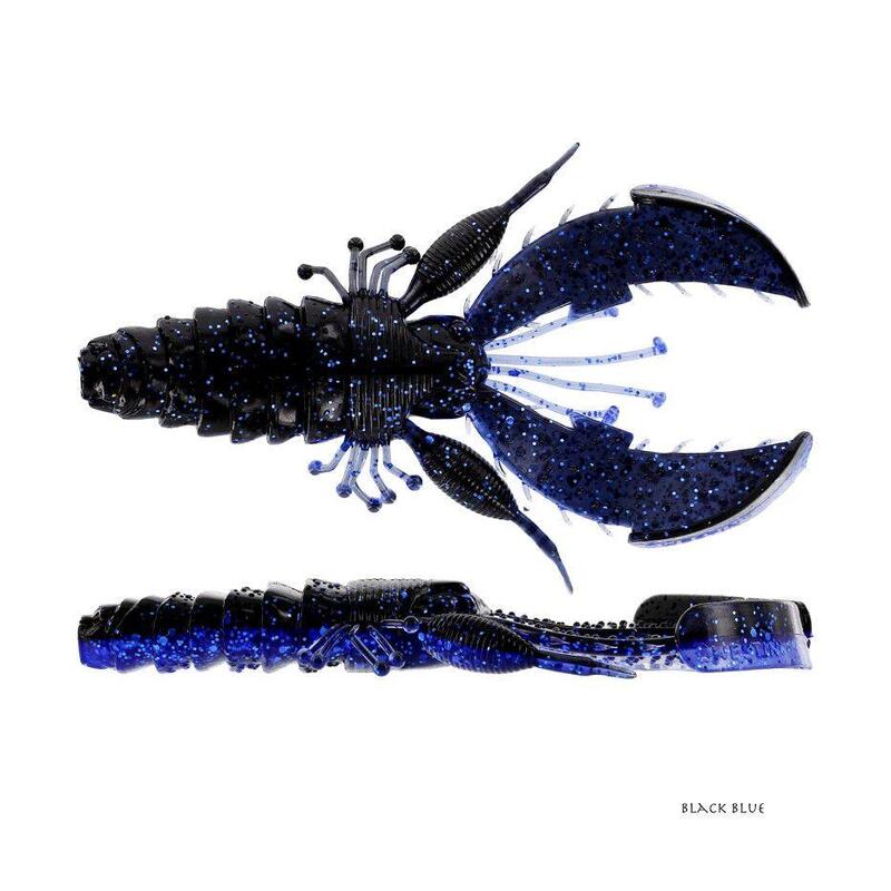 Leurre Souple Westin Crecraw Creaturebait 10cm (Black Blue)