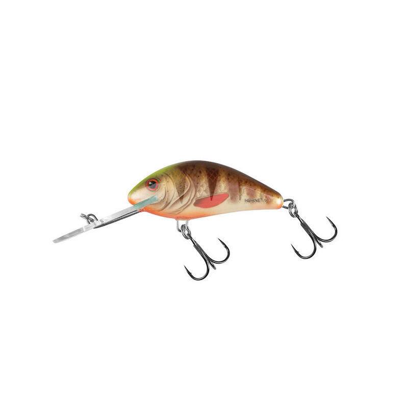 Poisson Nageur Salmo Hornet Floating (H6F - Spotted Brown Perch)