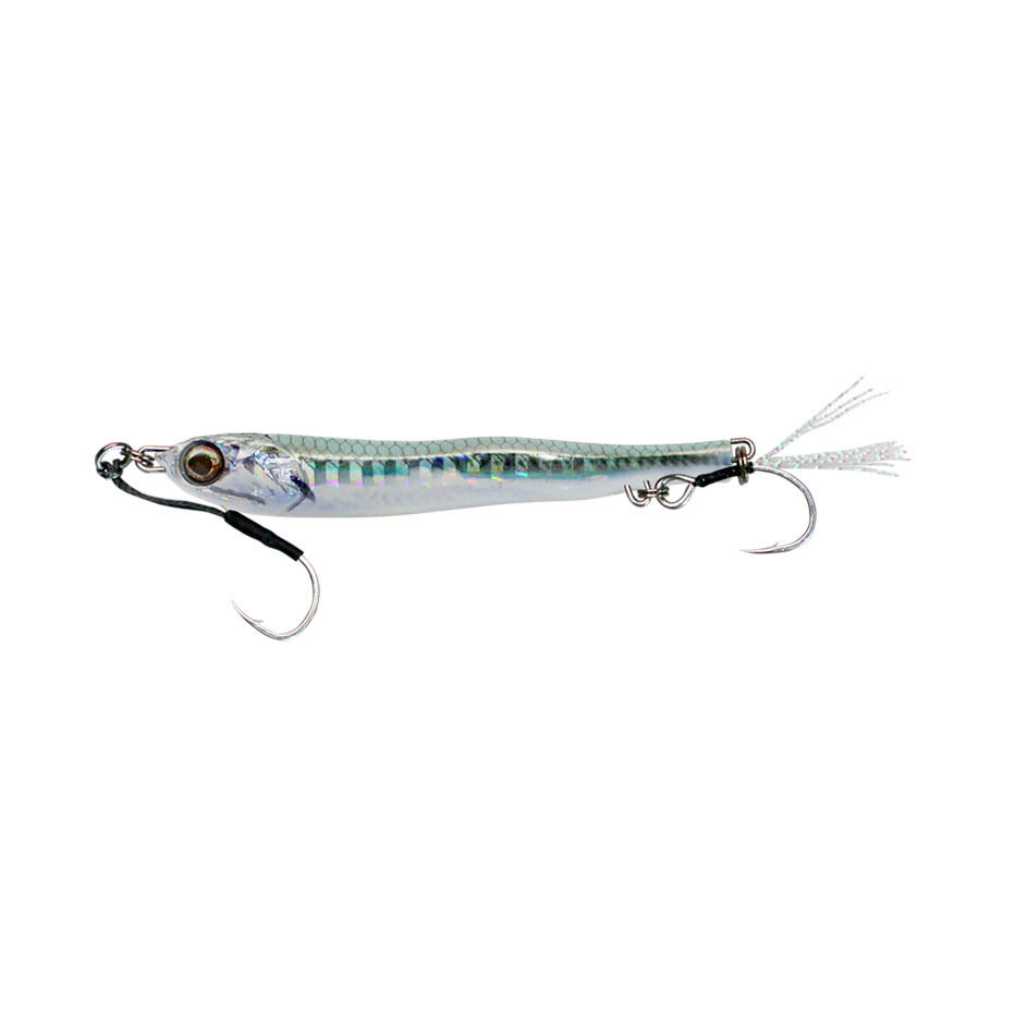 Little Jack - Jig Mer Little Jack Metal Adict 03 (16g - #06 Holo Vertical Anchois Extrême) - Jig - Gris - Taille Unique - Decathlon