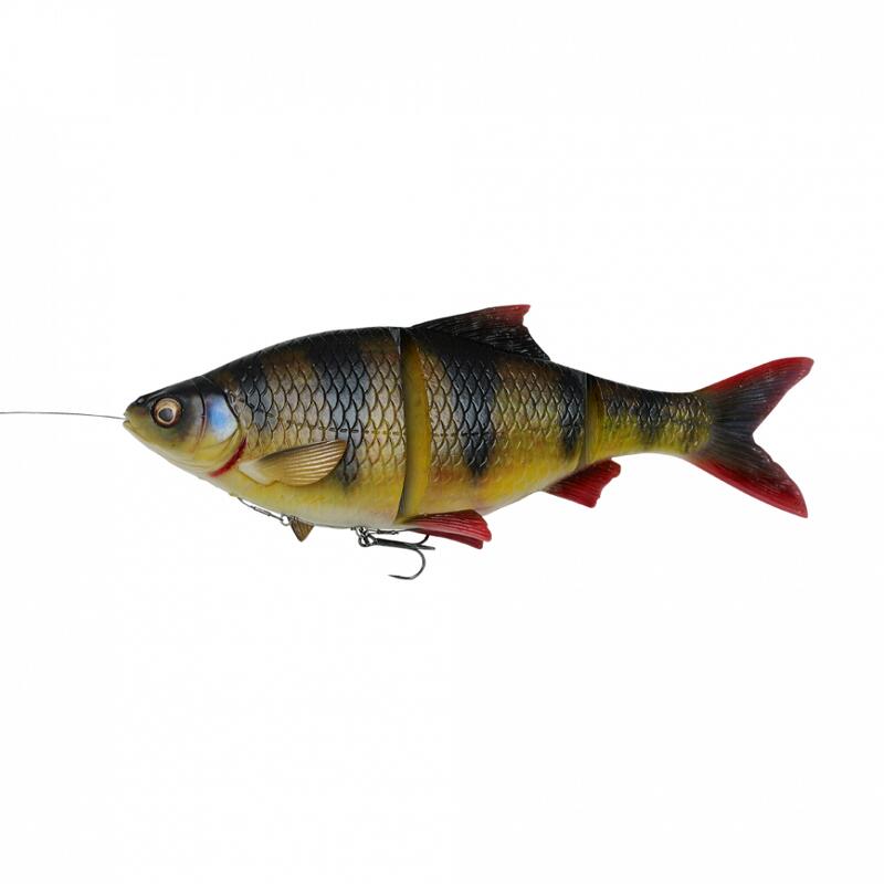 Leurre Souple Savage Gear 4D Line Thru Roach 18cm Moderate Sink (Perch)