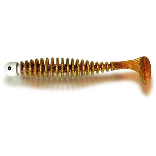 Leurre Souple Black Cat Shad Worm 17cm (Motor Oil)