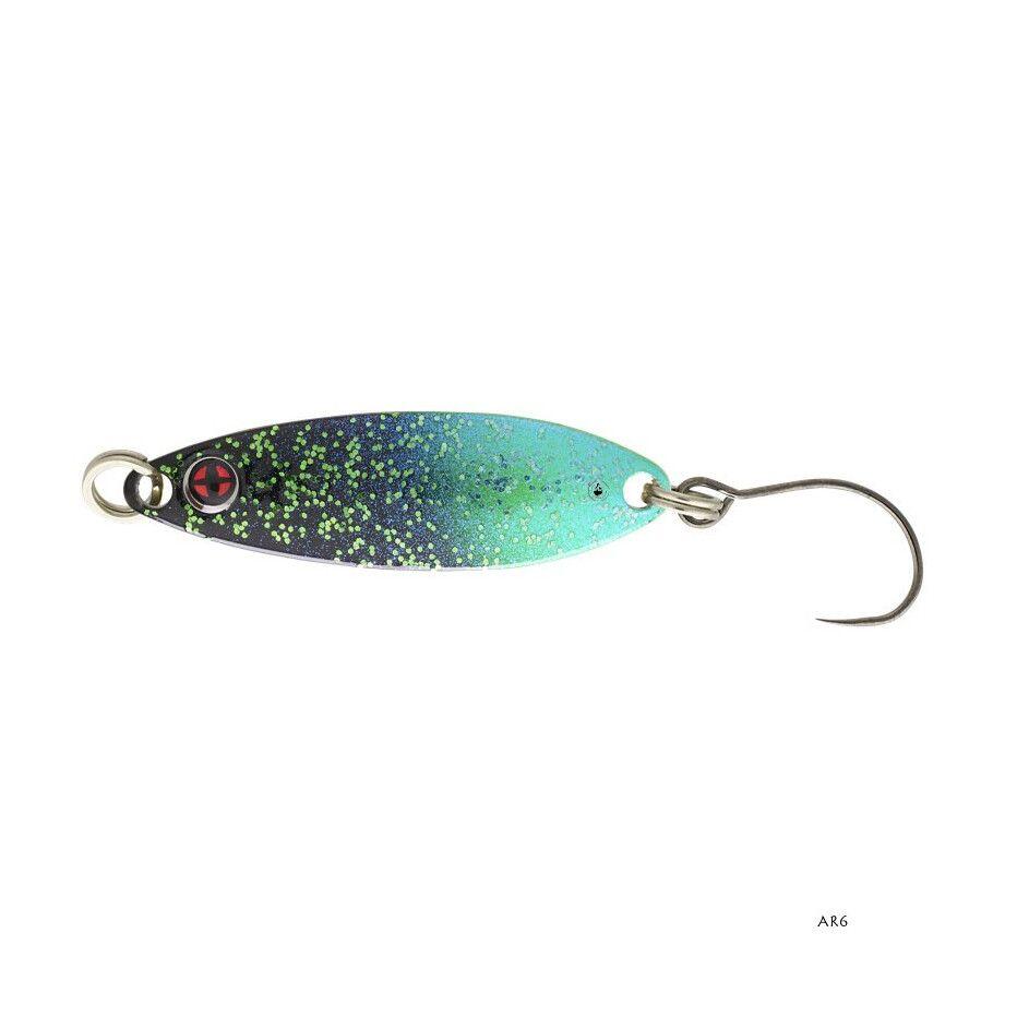 Cuiller Ondulante Sakura Skoon Fat Area (3,5cm - AR6 - Black Bug Tail) 1/1
