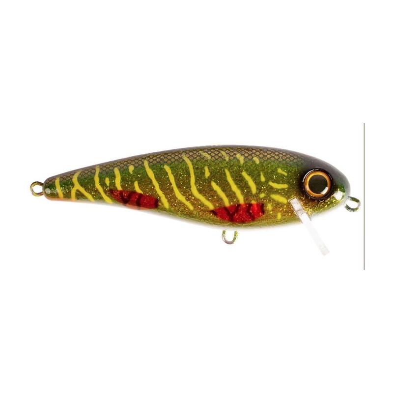 Poisson Nageur CWC Jonny Vobbler 15cm (12 - Green Motoroil Pike UV)